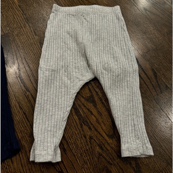 Baby boy old navy ribbed harem pant bundle navy grey and stripe 18-24 months - Picture 8 of 9